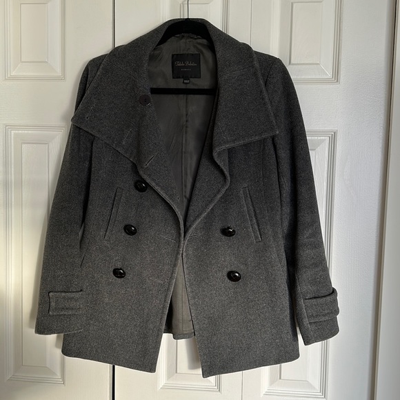 Talula Babaton - XS - Gray Wool Cashmere Double Breasted Howell Coat - Picture 3 of 11